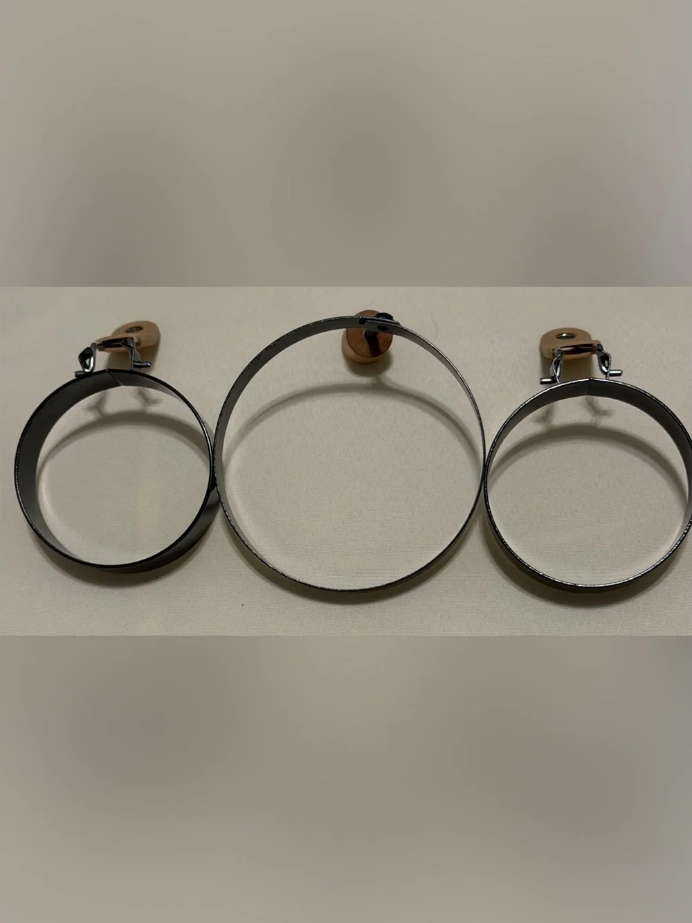 Lodge Pot Handle Holders (5) with Cast Iron Egg Ring (3) Set